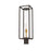 Z-Lite Dunbroch 1 Light 28" Outdoor Post, Bronze/Brass/Clear