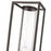 Z-Lite Dunbroch 1 Light 26" Outdoor Post, Bronze/Brass/Clear