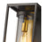 Z-Lite Dunbroch 1 Light 13" Outdoor Sconce, Bronze/Brass/Clear
