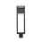 Z-Lite Barwick 1 Light 27" Outdoor Post Mount Fixture, Black