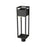 Z-Lite Barwick 1 Light 27" Outdoor Post Mount Fixture, Black