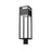 Z-Lite Barwick 1 Light 27" Outdoor Post Mount Fixture, Black