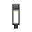 Z-Lite Barwick 1 Light 21" Outdoor Post Mount Fixture, Black