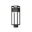 Z-Lite Barwick 1 Light 19" Outdoor Post Mount Fixture, Black - 585PHMS-BK-LED