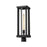 Z-Lite Glenwood 1 Light 20" Outdoor Post Mount, Black, Clear - 586PHBR-BK
