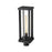 Z-Lite Glenwood 1 Light 20" Outdoor Post Mount, Black/Clear