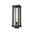 Z-Lite Glenwood 1 Light 20" Post Mount, Black, Clear - 586PHBS-BK