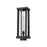 Z-Lite Glenwood 1 Light 20" Post Mount, Black/Clear
