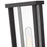 Z-Lite Glenwood 1 Light 5" Outdoor Post Mount, Black/Clear