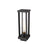 Z-Lite Glenwood 1 Light 15" Outdoor Post Mount, Black/Clear