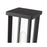 Z-Lite Glenwood 1 Light 15" Outdoor Post Mount, Black/Clear