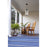 Z-Lite Sana 1 Light Outdoor Chain Mount Ceiling, Black/Seedy