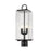 Z-Lite Sana 2 Light 20.25" Outdoor Post Mount, Black/Seedy