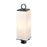 Z-Lite Sana 3 Light Outdoor Post Mount, Black/White Opal