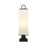 Z-Lite Sana 3 Lt Outdoor Pier Mount, Black/White Opal