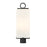 Z-Lite Sana 2 Light 20.25" Outdoor Post Mount, Black/White Opal