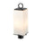 Z-Lite Sana 2 Light 20.25" Outdoor Post Mount, Black/White Opal