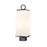 Z-Lite Sana 2 Light Outdoor Post Mount, Black/White Opal