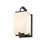 Z-Lite Sana 1 Light  Outdoor Wall Sconce, Black