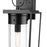 Z-Lite Sheridan 1 Light 11" Outdoor Wall Sconce, Black/Seedy