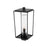 Z-Lite Sheridan 1 Light 22" Outdoor Post Mount/Square, Black/Seedy