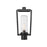 Z-Lite Sheridan 1 Light 17" Outdoor Post Mount/Round, Black/Seedy