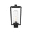 Z-Lite Sheridan 1 Light 17" Outdoor Post Mount/Square, Black/Seedy