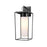 Z-Lite Sheridan 1 Light 24" Outdoor Wall Sconce in Black/White Opal - 595B-BK