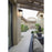 Z-Lite Sheridan 1 Light 24" Outdoor Wall Sconce, Black/White Opal