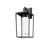 Z-Lite Sheridan 1 Light 18" Outdoor Wall Sconce, Black/White Opal