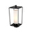 Z-Lite Sheridan 1 Light 22" Outdoor Post Mount/Square, Black/White