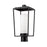 Z-Lite Sheridan 1 Light 17" Outdoor Post Mount/Round, Black/White