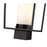 Z-Lite Sheridan 1 Light 17" Outdoor Post Mount/Square, Black/White