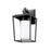 Z-Lite Sheridan 1 Light 13" Outdoor Wall Sconce, Black/White Opal