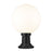 Z-Lite Laurent 1 Light Pier Mount, Black