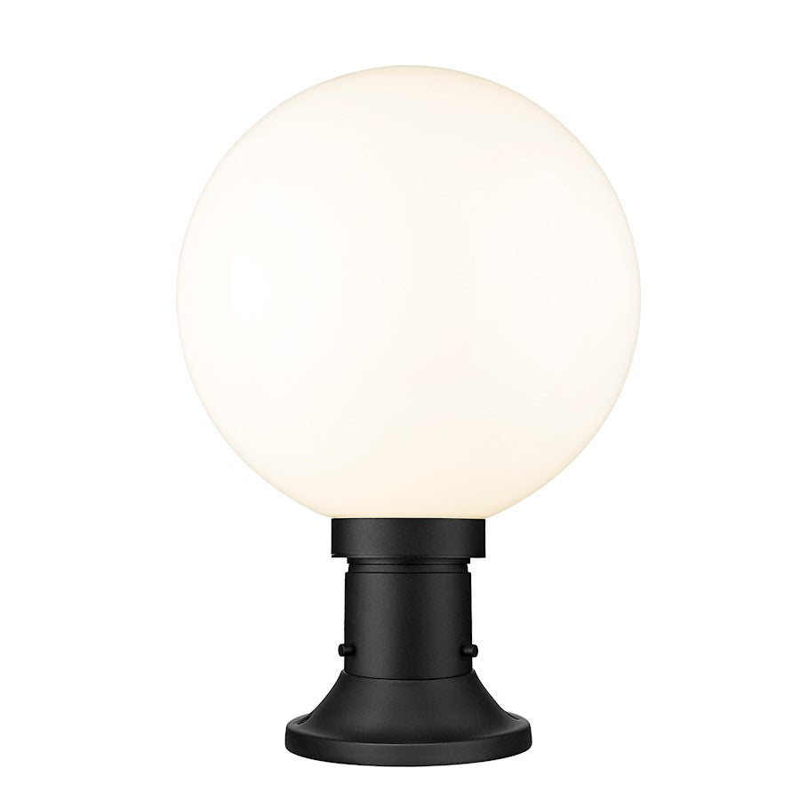 Z-Lite Laurent 1 Light Pier Mount, Black