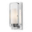 Z-Lite Aideen 1 Light Wall Sconce, Chrome, Matte Opal - 6000-1S-CH