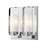 Z-Lite Aideen 2 Light Wall Sconce, Chrome, Matte Opal - 6000-2S-CH