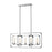 Z-Lite Aideen 5 Light Island/Billiard, Chrome, Matte Opal - 6000-5L-CH