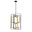 Z-Lite Aideen 8 Light Pendant, 17x19.75x29", Bronze Gold, Matte Opal - 6000-8B-BZGD