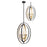 Z-Lite Ashling 4 Light Pendant, 15.13x19.125x30", Bronze Gold, Opal - 6004-4L-BZGD