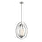 Z-Lite Ashling 1 Light Mini Pendant, 9x11.38x17.5", Nickel, Opal - 6004MP-BN