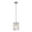 Z-Lite Mersesse 1 Light Mini Pendant in Brushed Nickel - 6006MP-BN