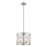 Z-Lite Mersesse 3 Light Pendant in Brushed Nickel - 6007-11BN