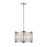 Z-Lite Mersesse 4 Light Pendant, Chrome - 6007-15CH