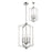 Z-Lite Zander 4 Light Pendant, Brushed Nickel - 6008-4BN