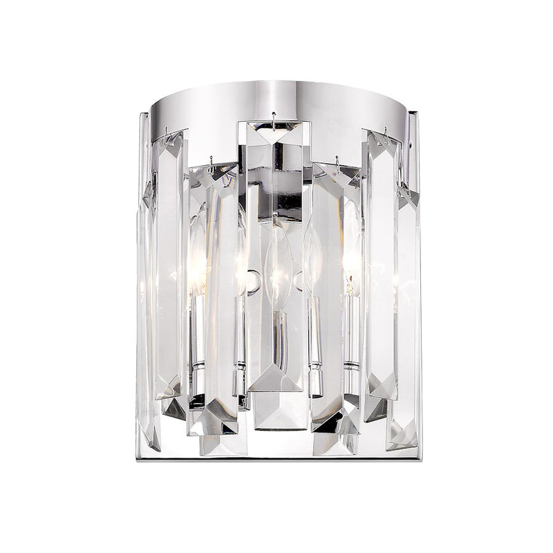 Z-Lite 2 Light Cormac 8" Chandelier, Chrome