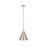 Z-Lite Eaton 1 Light 12" Pendant, Brushed Nickel