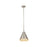 Z-Lite Eaton 1 Light 12" Pendant, Brushed Nickel
