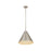 Z-Lite Eaton 1 Light 18" Pendant, Brushed Nickel